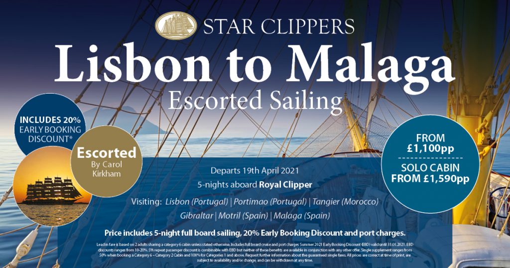 escorted sailing banner details